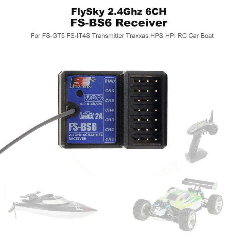 Rc Hobby Shops - Flysky FS-BS6 Alıcı 2.4 Ghz 6CH