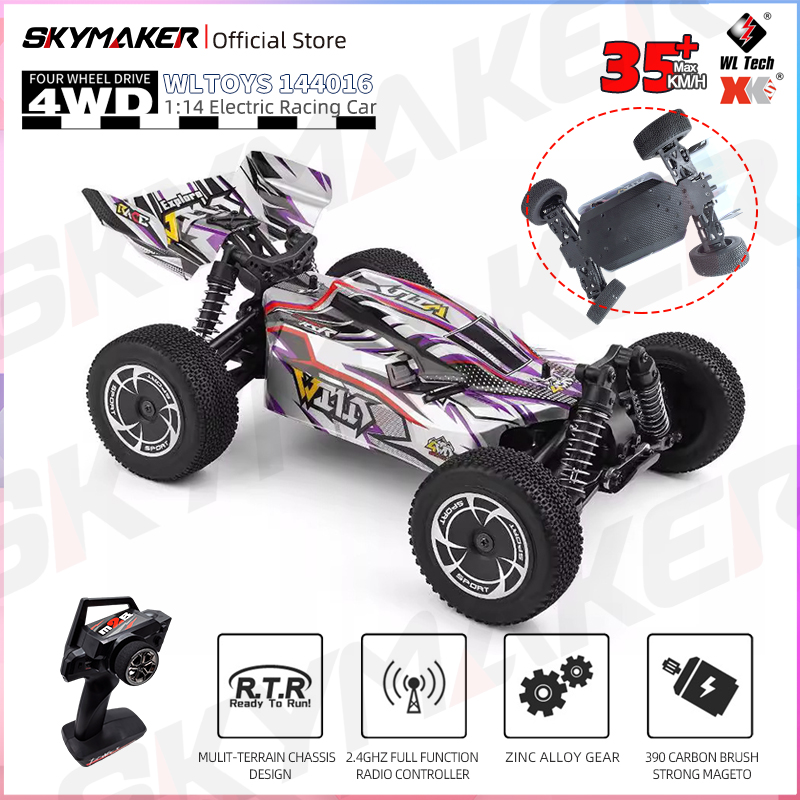Rc Hobby Grade Cars - WLtoys RC Araba 1/14 144016 2.4G