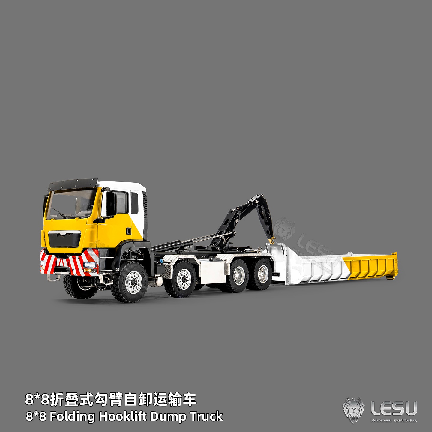Rc Hobby Dump Truck - LESU Z0098 1/14 Metal Hidrolik Roll