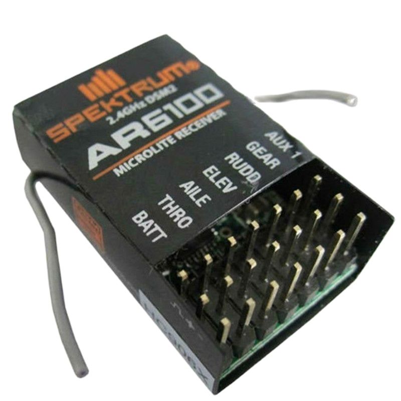 Rc Hobby Shops - AR6100 DSM2 6CH 2.4 GHz Alıcı