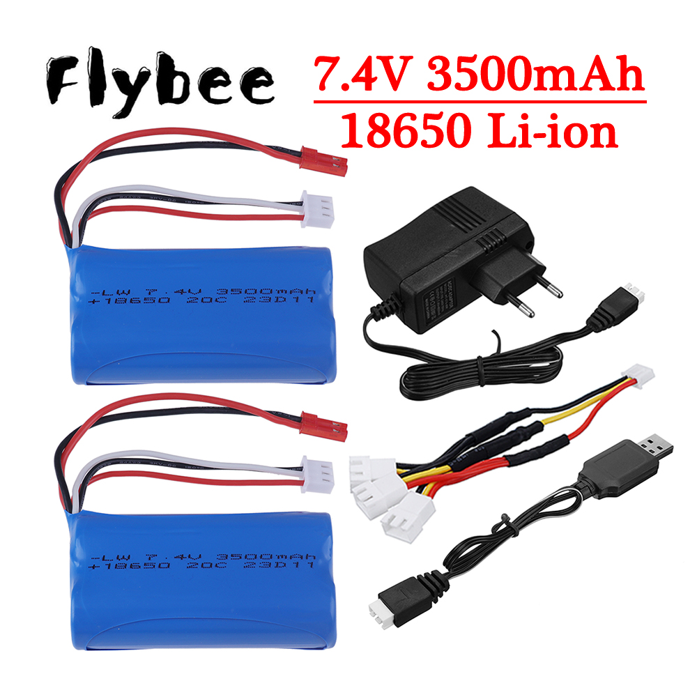 Rc Hobby Truck - Yükseltilmiş 3000 mAh ila 3500 mAh