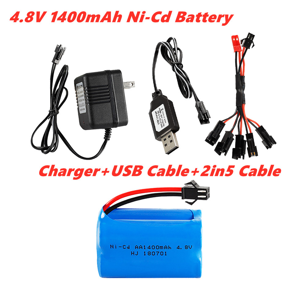 Rc Hobby Truck - 4.8 v 1400 mah Ni-Cd Pil