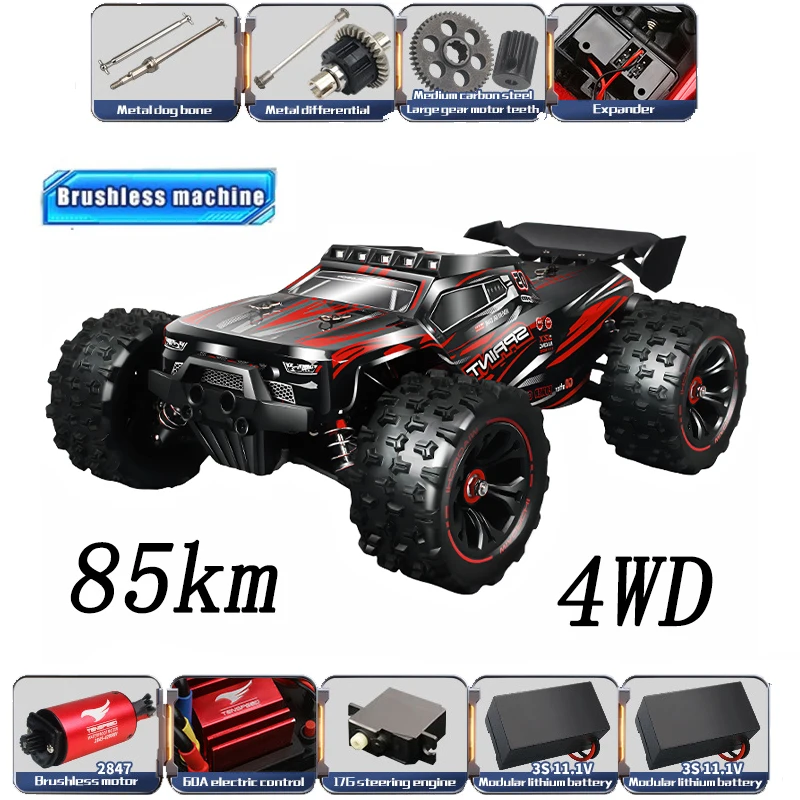 Rc Hobby Grade Cars - 1:14 85 KM/SAAT veya 50 KM/SAAT