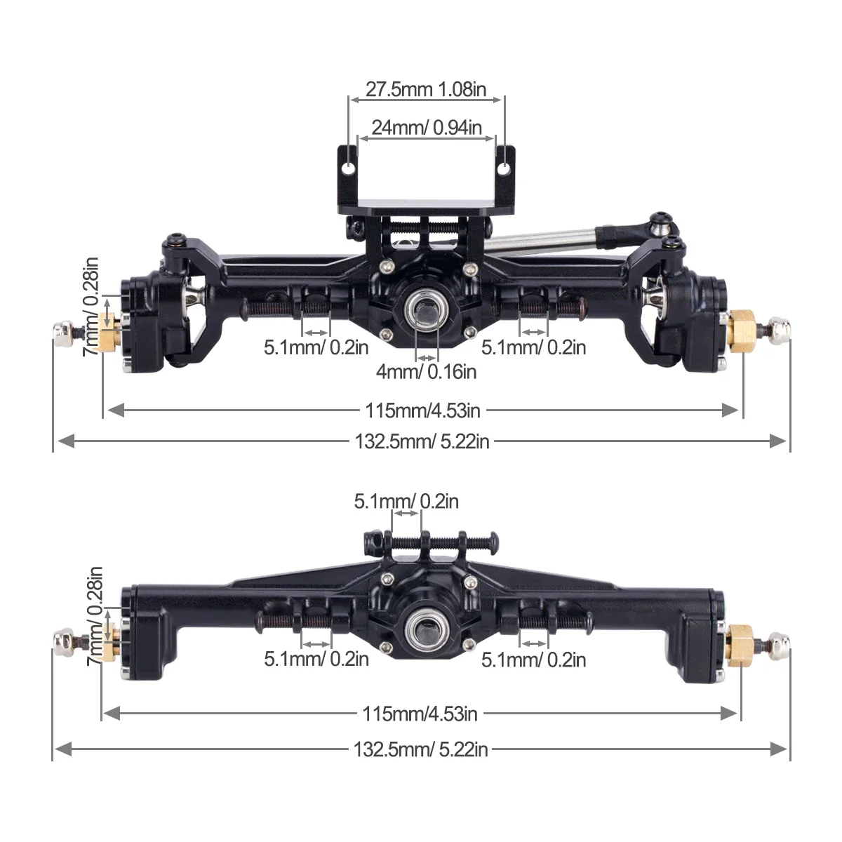 Alüminyum CNC Portal Akslar +  - Rc Hobby Racing incelemesi ve fiyatı