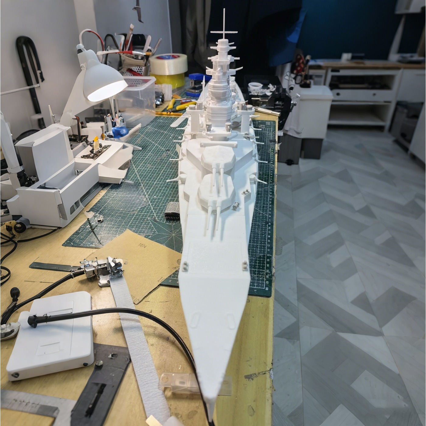 1/200 Ölçekli RC Gemiler 107cm - Rc Hobby Grade Boat incelemesi ve fiyatı
