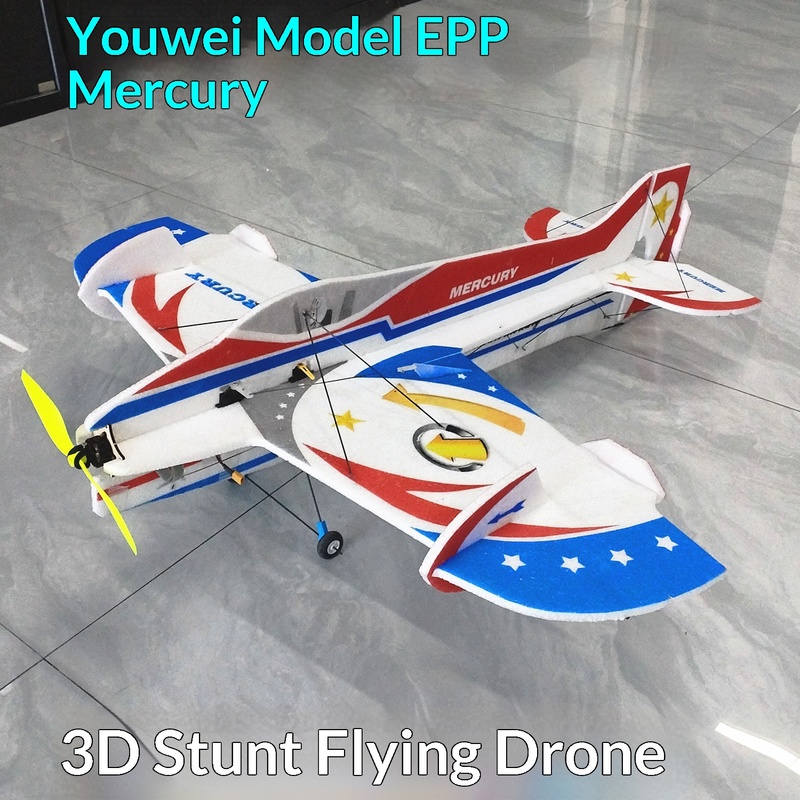 Mercury Epp Köpük 3D Akrobasi  - Rc Hobby Plane incelemesi ve fiyatı