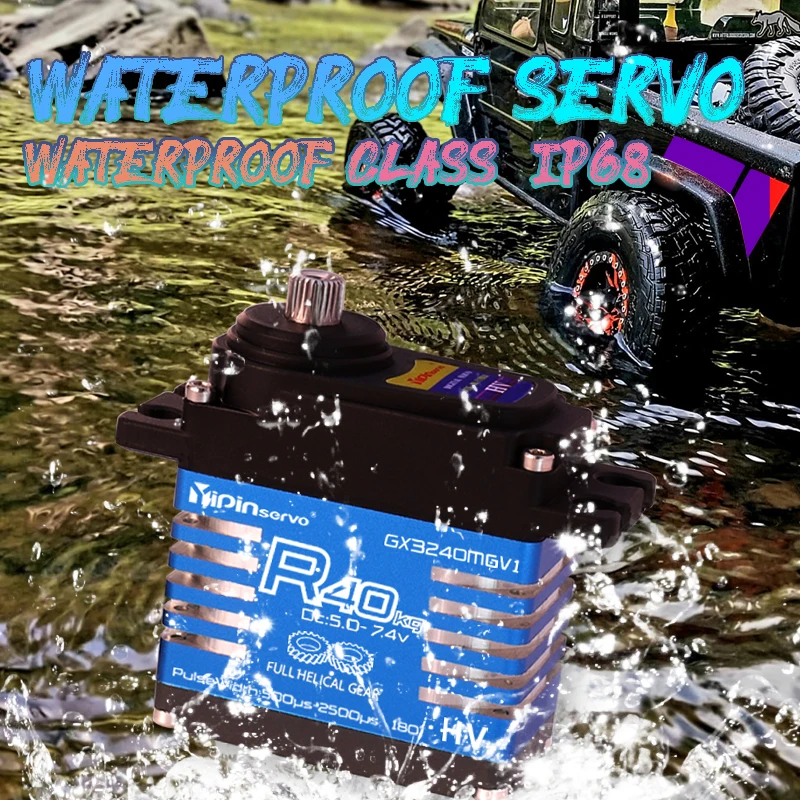 Su geçirmez IP68 RC Servo 40 k - Rc Hobby Shops incelemesi ve fiyatı