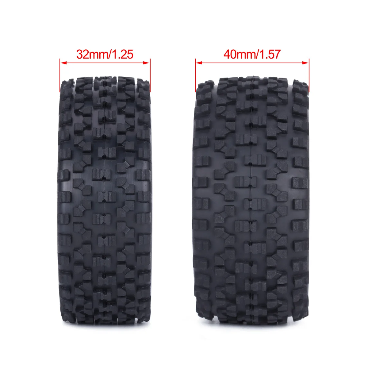 4 Adet 88mm Buggy Lastikleri 1 - Rc Hobby Dump Truck incelemesi ve fiyatı
