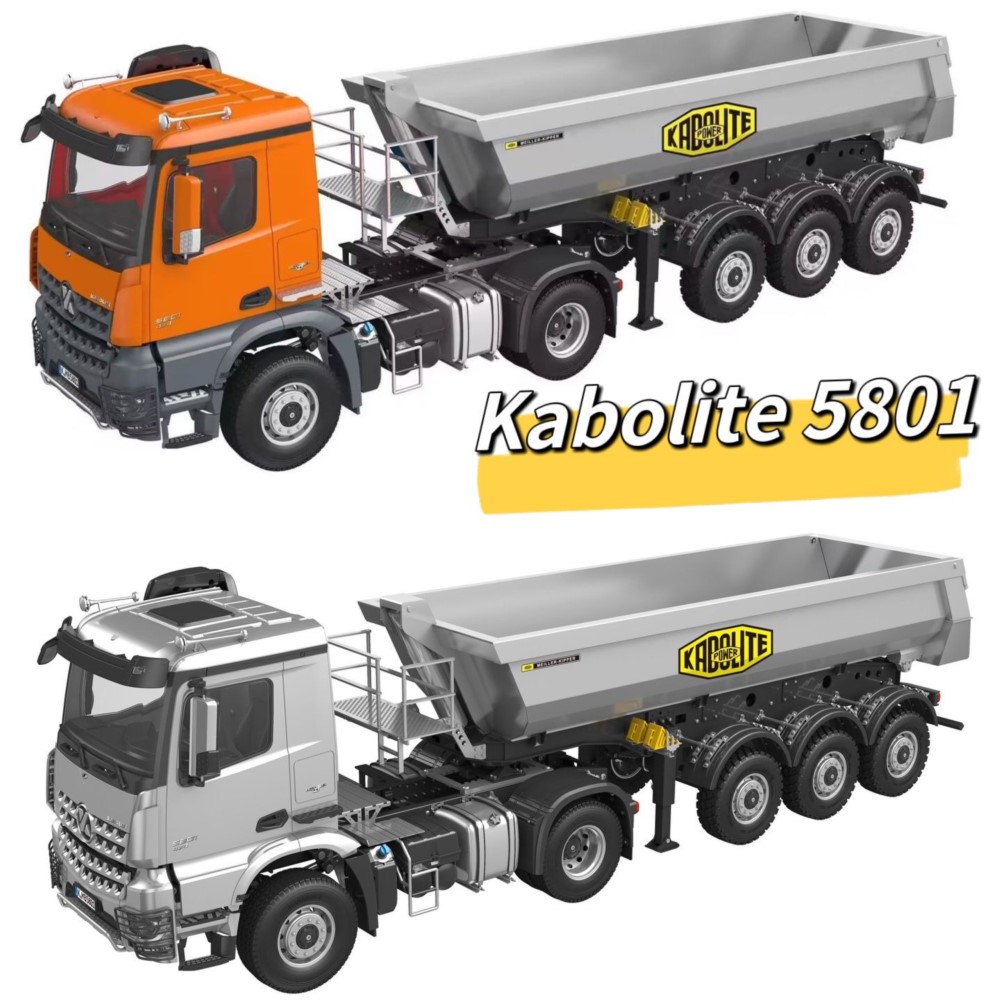 RTR Kabolite 1/14 5801 RC Trak - Rc Hobby Dump Truck incelemesi ve fiyatı