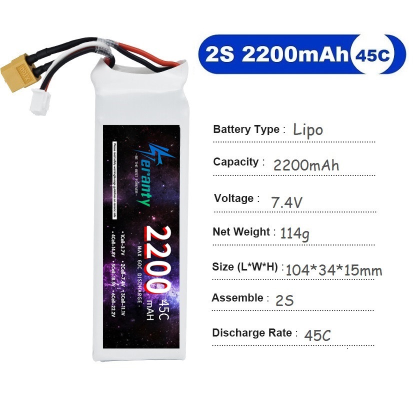 2 adet 7.4V Lipo 2S pil 1500ma - Rc Hobby Drone incelemesi ve fiyatı