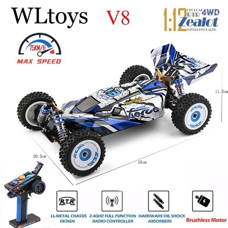 WLtoys 124017 124007 75 KM/H R - Rc Hobby Grade Cars incelemesi ve fiyatı
