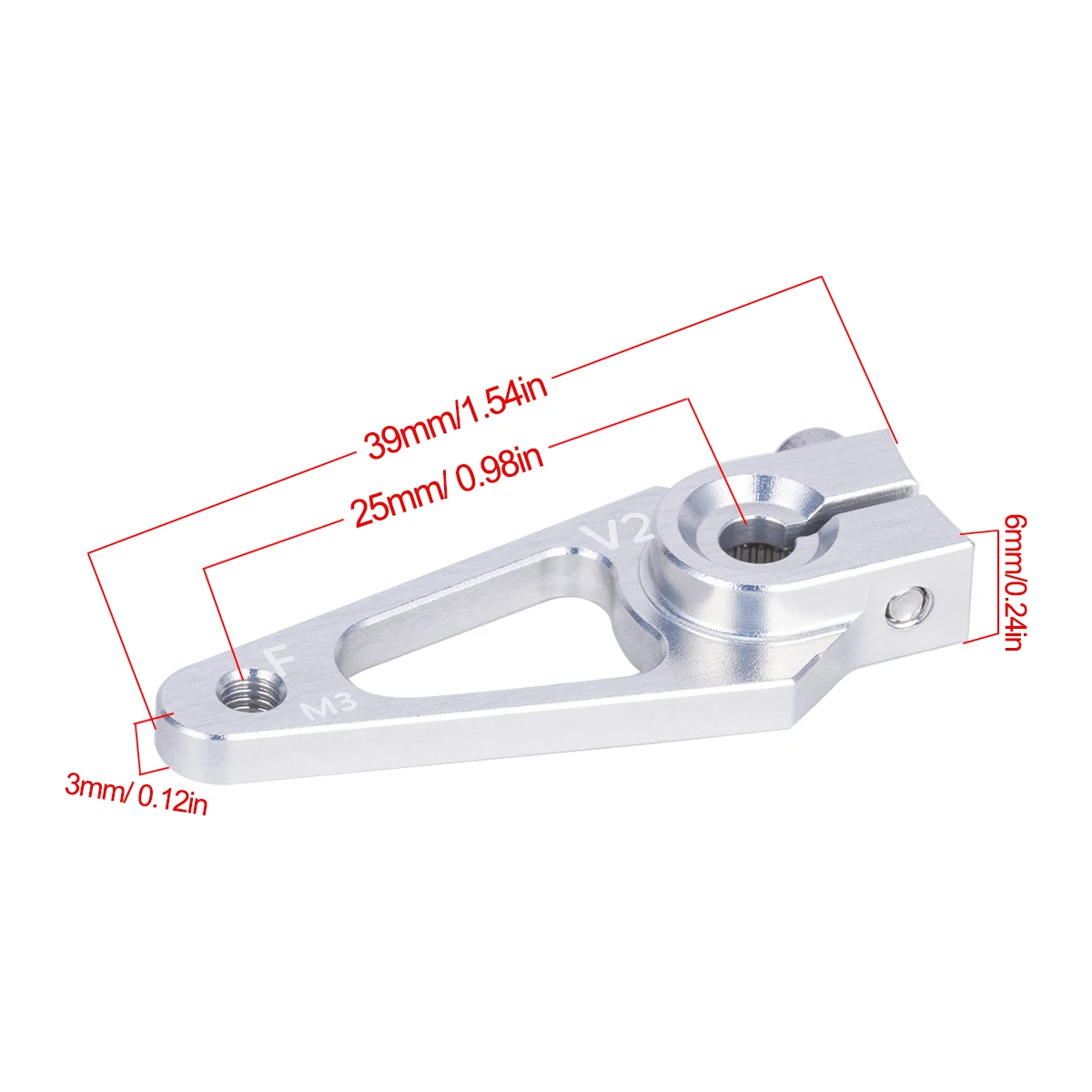 39mm M3 7075 Alüminyum 25T Ser - Rc Hobby Shops incelemesi ve fiyatı