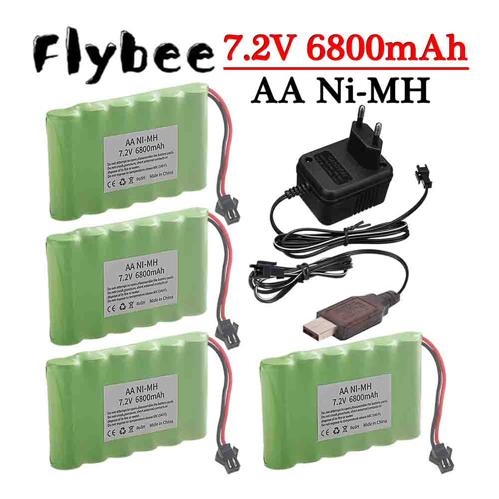 Ni-MH 7.2V 6800mAh SM Fiş Pil  - Rc Hobby Boat incelemesi ve fiyatı